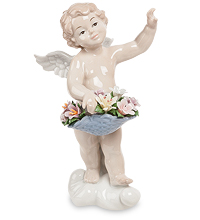 JP-21/10 Фигурка "Амур с цветами" (Pavone)