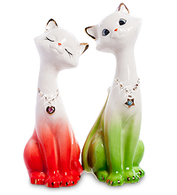 XA-404 Фигурка "Кот с кошкой"