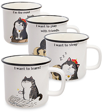 MUG-104 Кружка "Кот Мяус" в асс.