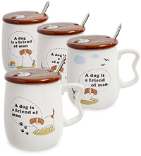 MUG-107 Кружка "Собака - друг человека" в асс.
