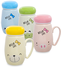 MUG-109 Кружка "Привет жизнь" в асс.