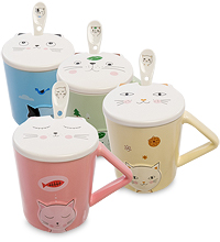 MUG-110 Кружка "Кошачьи мечты" в асс.