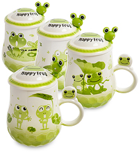 MUG-118 Кружка "Лягушата" в асс.