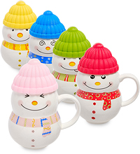 MUG-133 Кружка "Снеговичок" в асс.