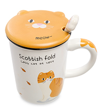 MUG-108/4 Кружка "Благородной породы кот"