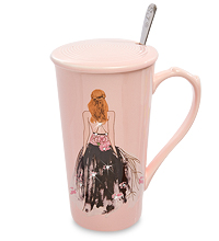 MUG-121/1 Кружка "Романтичная особа"