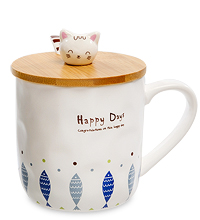 MUG-122/4 Кружка "Котик - день удался"