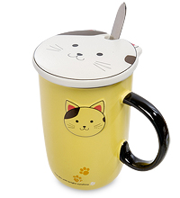 MUG-160/1 Кружка "Кот Позитив"