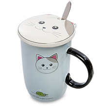 MUG-160/4 Кружка "Кот Позитив"