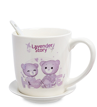 MUG-201/4 Кружка с ложкой "Нежность"