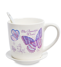 MUG-202/4 Кружка с ложкой "Этот прекрасный Мир!"