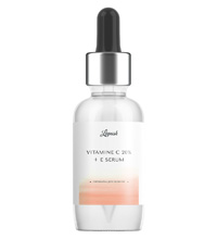 UK-02/50 Гіалуронова сироватка для обличчя "Vitamine C 20% + E" Lapush 30мл
