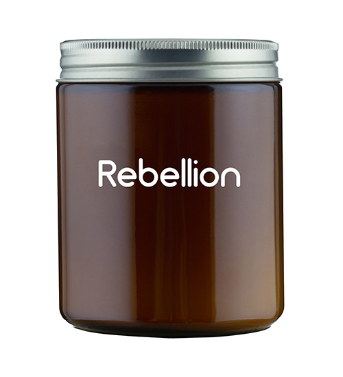 UK-02/128 Ароматична свічка "Затишок" Rebellion 200g