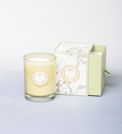 WD-05/ 1 Свеча аром. "Дикая орхидея" в под. кор.