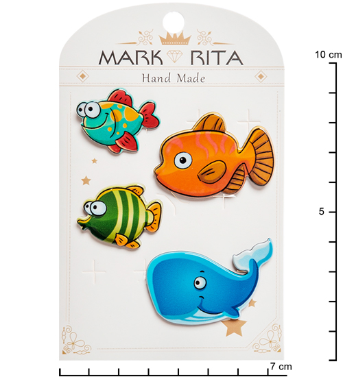 MR-35 Н-р брошей с цанговым зажимом бабочка Mark Rita