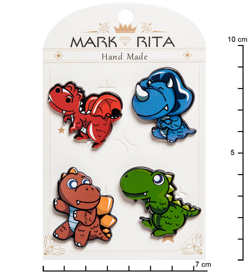 MR-80 Н-р брошей с цанговым зажимом бабочка Mark Rita