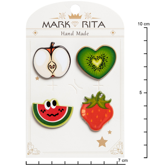MR-85 Н-р брошей с цанговым зажимом бабочка Mark Rita