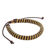 Y-BKB050 Браслет цветной нат.кожа