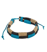 Y-BKB073 Браслет цветной нат.кожа