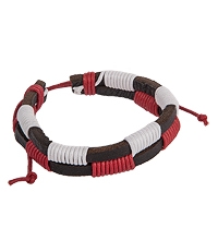 Y-BKB077 Браслет цветной нат.кожа