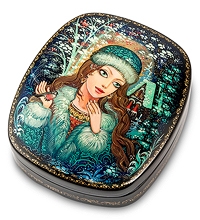 ШК-30/24 Шкатулка Мстера "Розы" Малышева