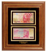HB-004 Панно "Банкнота 500 EUR (евро) Евросоюз - 2/size"