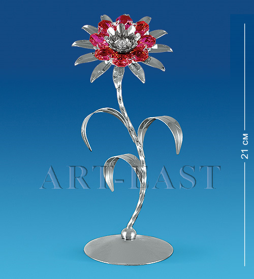 AR-3683/ 2 Фигурка серебр. "Подсолнух" (Юнион)