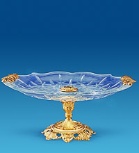 AR-4343 Фруктовница хрустальная (Юнион)