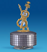 AR-3355 Фигурка музыкальная "Скрипка" (Юнион)