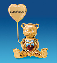 AR-3656/ 5 Фигурка "Мишка With Love" (Юнион)