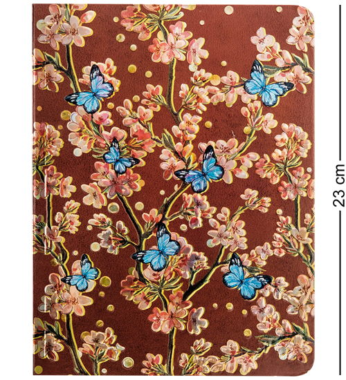BM-02/3 Блокнот бол. "Весенние цветы" (3D твердая обложка)