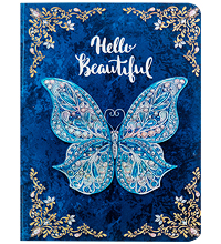 BM-03/3 Блокнот бол. "Бабочки" (3D твердая обложка)