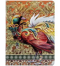 BM-04/4 Блокнот бол. "Легкокрылая птица" (3D твердая обложка)