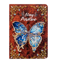 BM-07/1 Блокнот сред. "Бабочки" (3D твердая обложка)