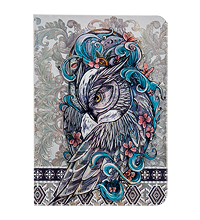 BM-08/2 Блокнот сред. "Легкокрылая птица" (3D твердая обложка)