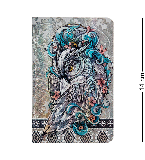 BM-12/2 Блокнот мал. "Легкокрылая птица" (3D твердая обложка)