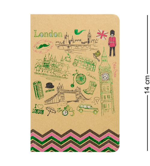 BM-17/4 Блокнот мал. "Вокруг света" (крафт-обложка)