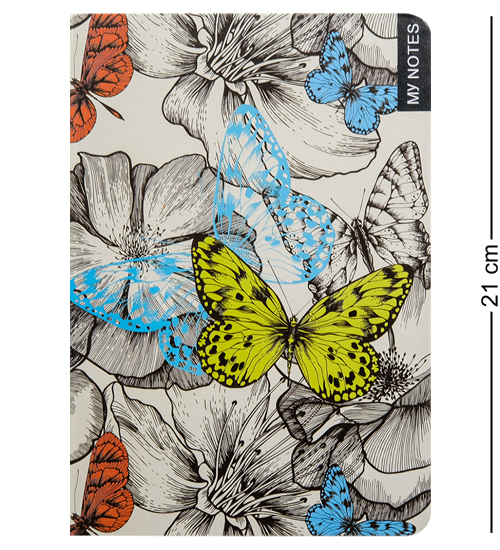 BM-18/3 Блокнот бол. "Тропические бабочки" (твердая обложка)