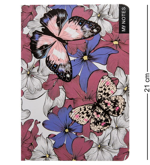BM-18/4 Блокнот бол. "Тропические бабочки" (твердая обложка)