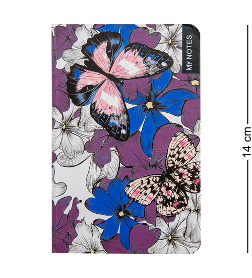 BM-19/1 Блокнот мал. "Тропические бабочки" (твердая обложка)