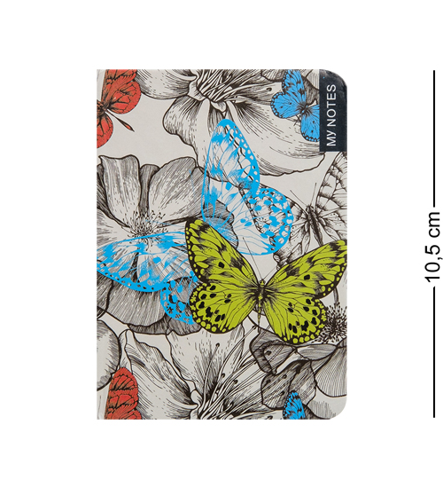 BM-20/3 Блокнот микро "Тропические бабочки" (твердая обложка)