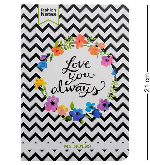 BM-33/4 Блокнот бол. "Полосатый стиль" (твердая обложка)