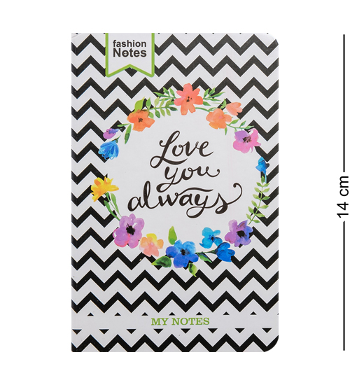 BM-34/1 Блокнот мал. "Полосатый стиль" (твердая обложка)