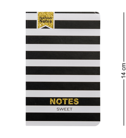 BM-34/2 Блокнот мал. "Полосатый стиль" (твердая обложка)
