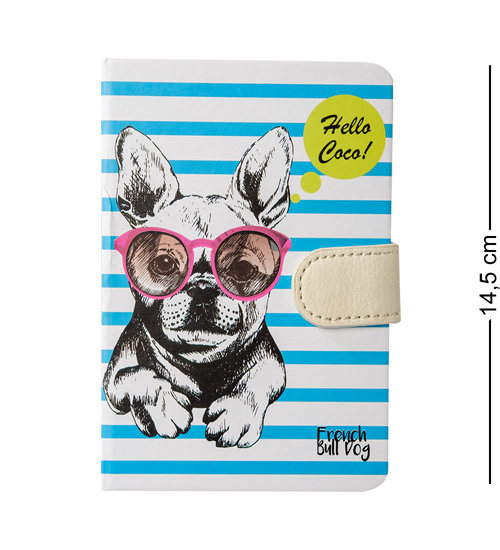 BM-46/1 Блокнот мал. "Дружелюбный пес" (твердая обложка)