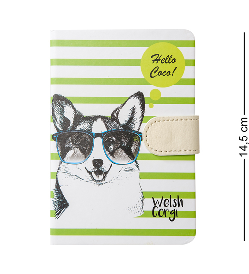 BM-46/4 Блокнот мал. "Дружелюбный пес" (твердая обложка)