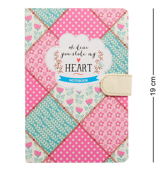 BM-49/4 Блокнот бол. "Лоскутный мильфлер" (твердая обложка)