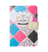 BM-50/1  Блокнот мал. "Лоскутный мильфлер" (твердая обложка)