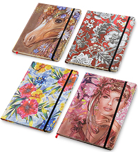 BM-13 Блокнот бол. "Фэнтези" в асс. (3D твердая обложка)