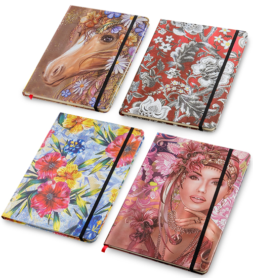 BM-13 Блокнот бол. "Фэнтези" в асс. (3D твердая обложка)